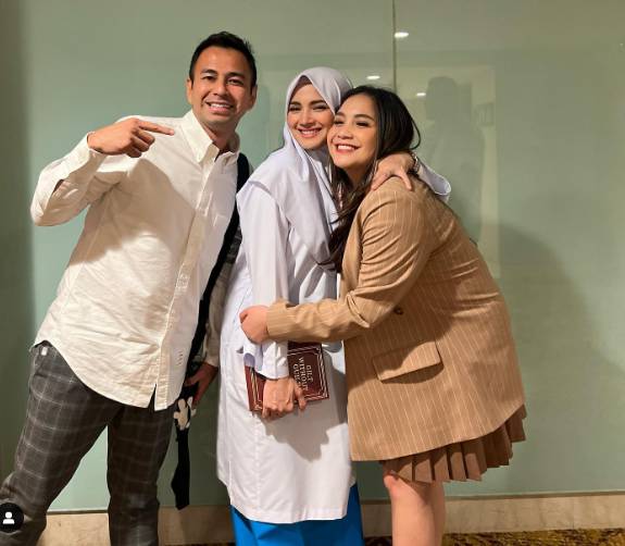 Raffi nonton konser Mellu (instagram.com/raffinagita1717)