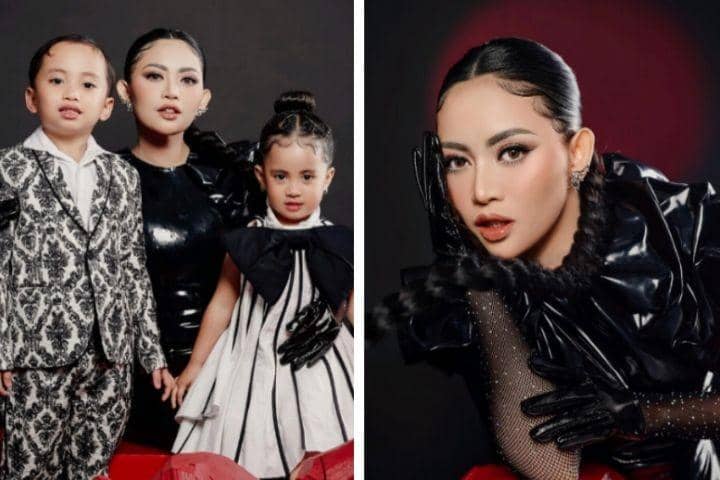 10 Photoshoot Badass Rachel Vennya, Usung Tema Queen of the Red Moon