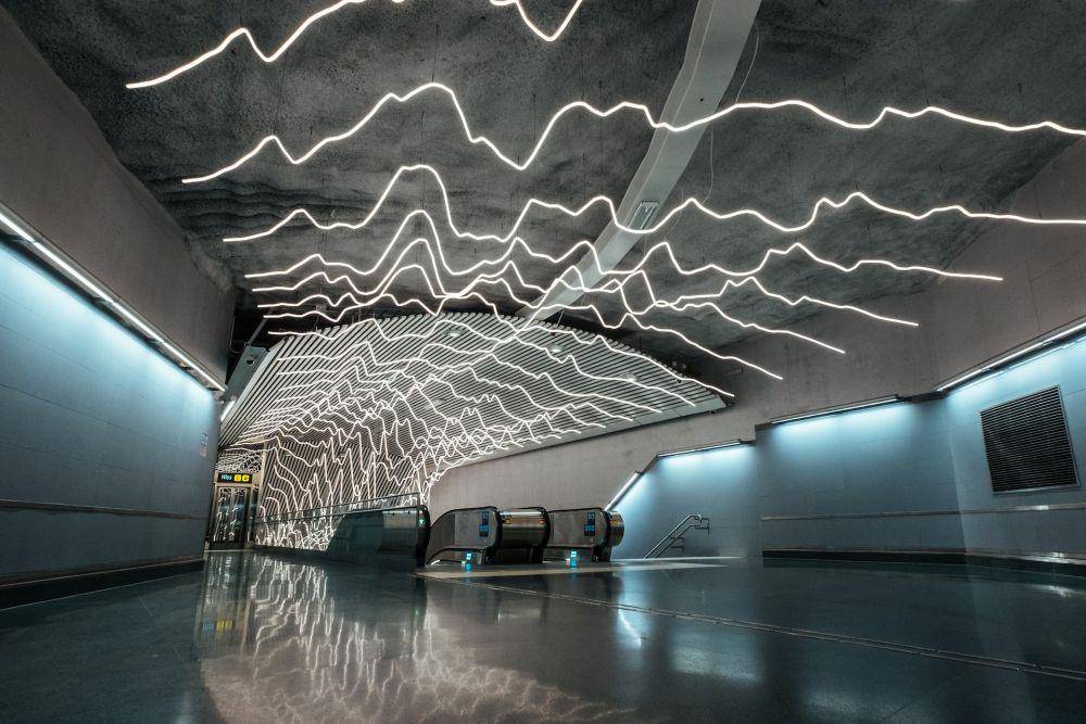 ilustrasi Stasiun Odenplan di Stockholm (unsplash.com/Robert Bye)