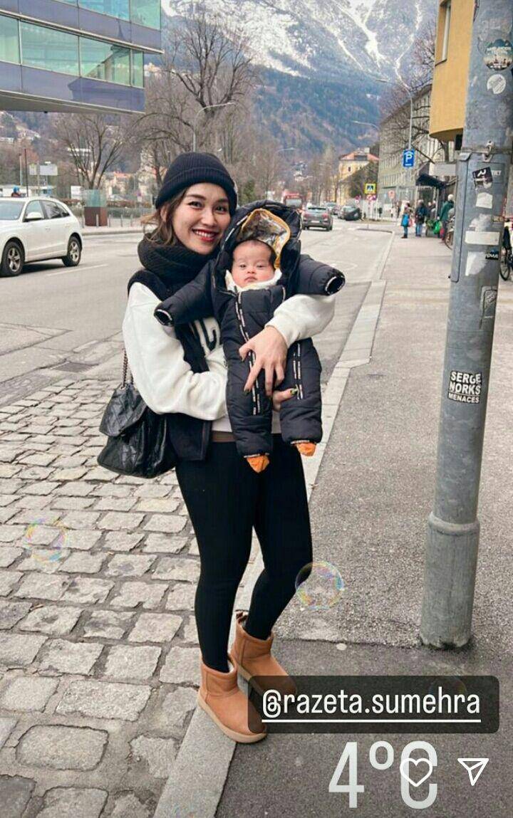 Ayu Ting Ting di Austria (instagram.com/ayutingting92)