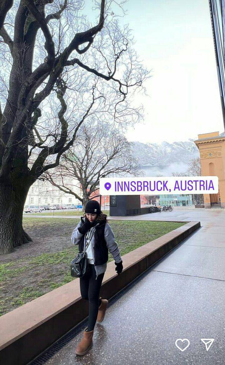 Ayu Ting Ting di Austria (instagram.com/ayutingting92)