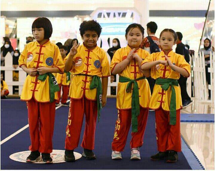 Gempita ikut kejuaraan wushu. (Instagram.com/gisel_la)