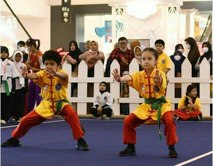 Gempita ikut kejuaraan wushu. (Instagram.com/gisel_la)