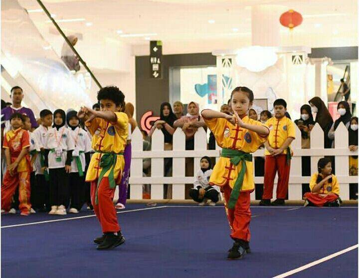 Gempita ikut kejuaraan wushu. (Instagram.com/gisel_la)