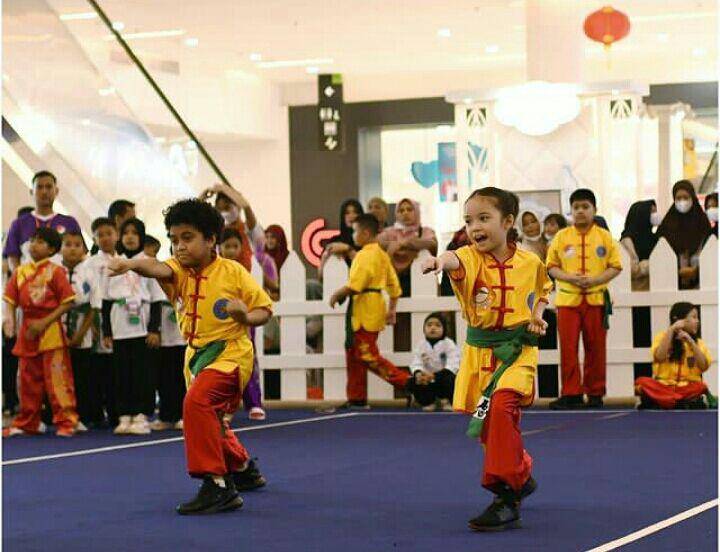 Gempita ikut kejuaraan wushu. (Instagram.com/gisel_la)