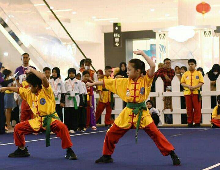 Gempita ikut kejuaraan wushu. (Instagram.com/gisel_la)