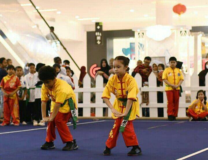 Gempita ikut kejuaraan wushu. (Instagram.com/gisel_la)