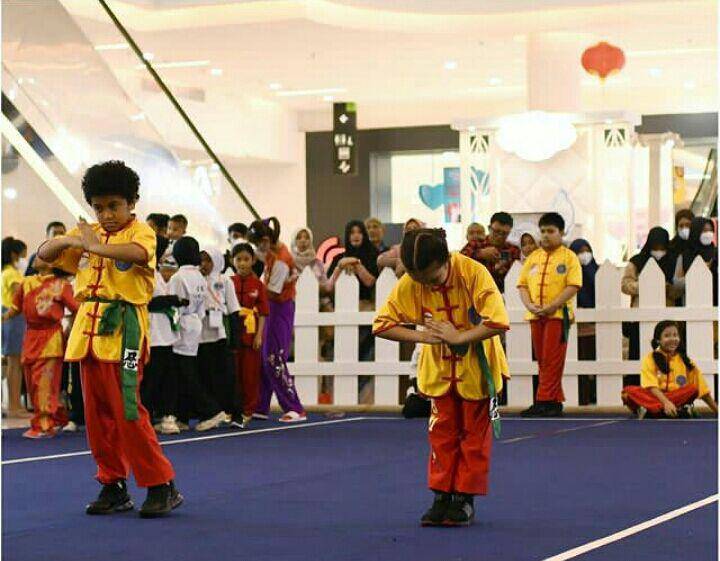 Gempita ikut kejuaraan wushu. (Instagram.com/gisel_la)