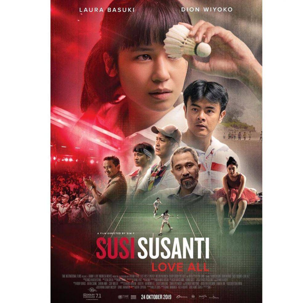 poster film Susi Susanti (instagram.com/laurabas)