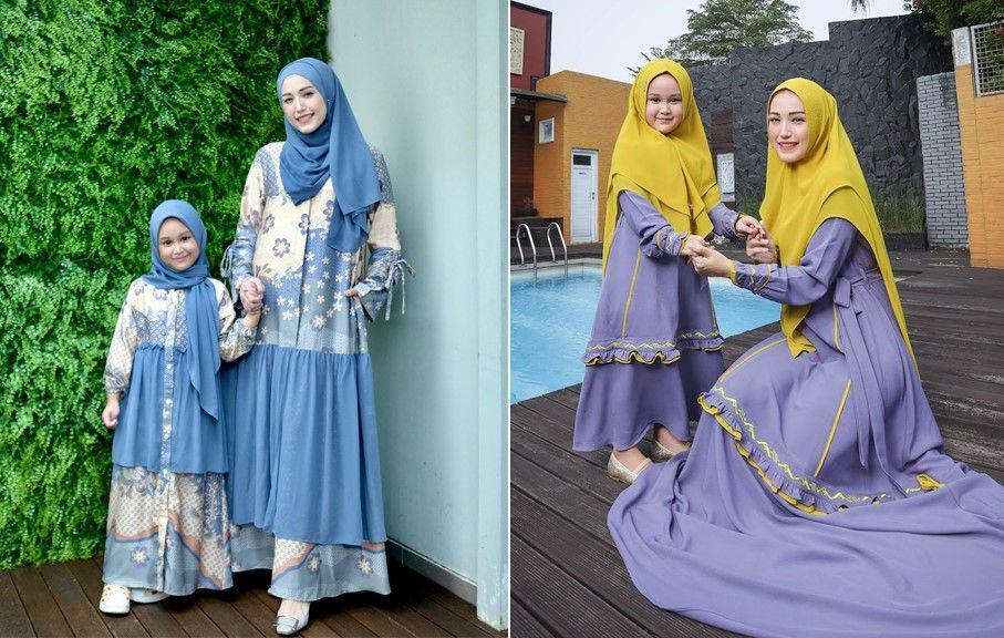 9 Potret Adelia Pasha Jadi Model Fashion Bersama Putrinya, Kompak!