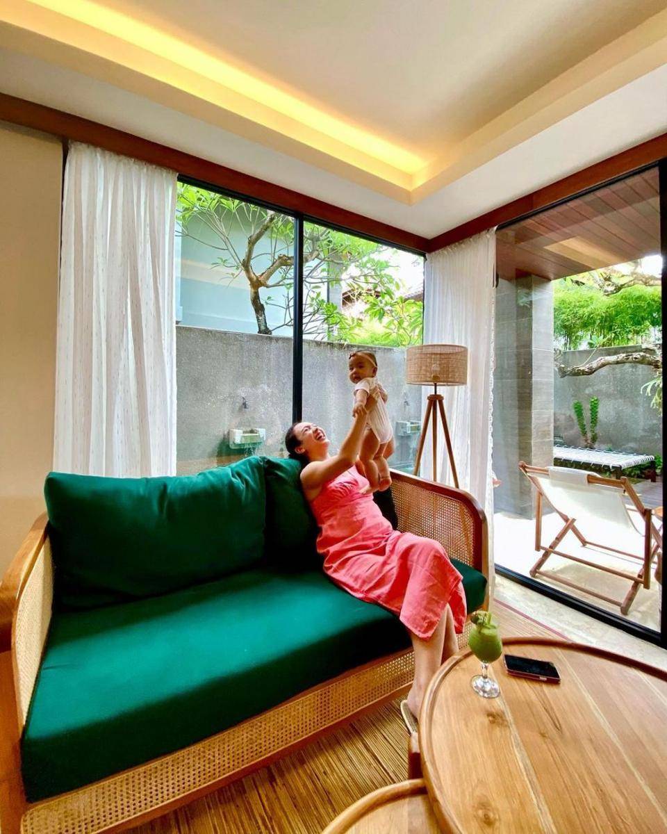 Liburan keluarga Dhea Ananda di Bali (instagram.com/dea_ananda)