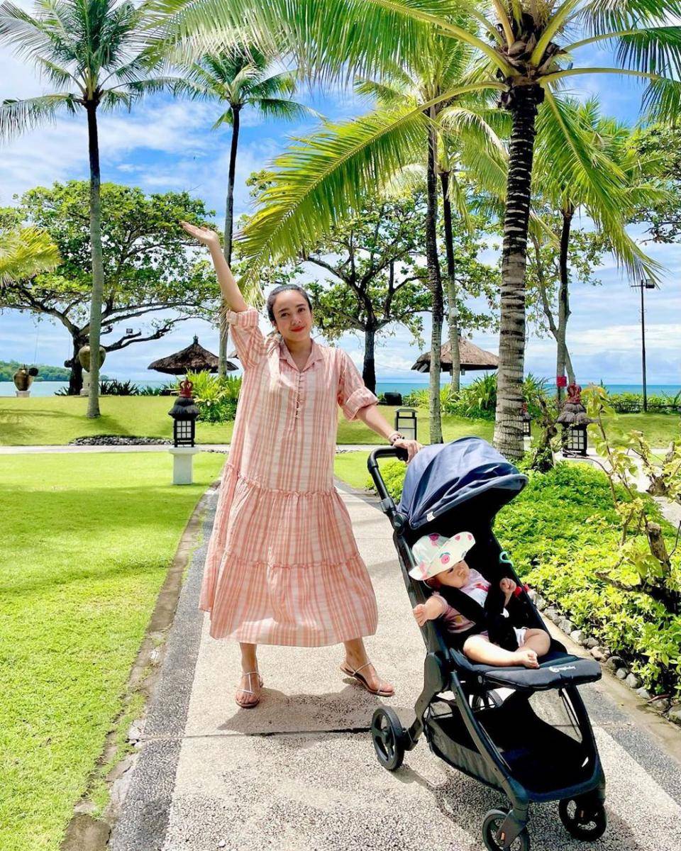 Liburan keluarga Dhea Ananda di Bali (instagram.com/dea_ananda)