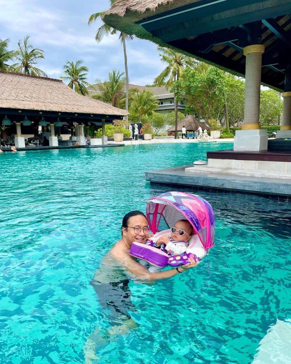 Liburan keluarga Dhea Ananda di Bali (instagram.com/dea_ananda)