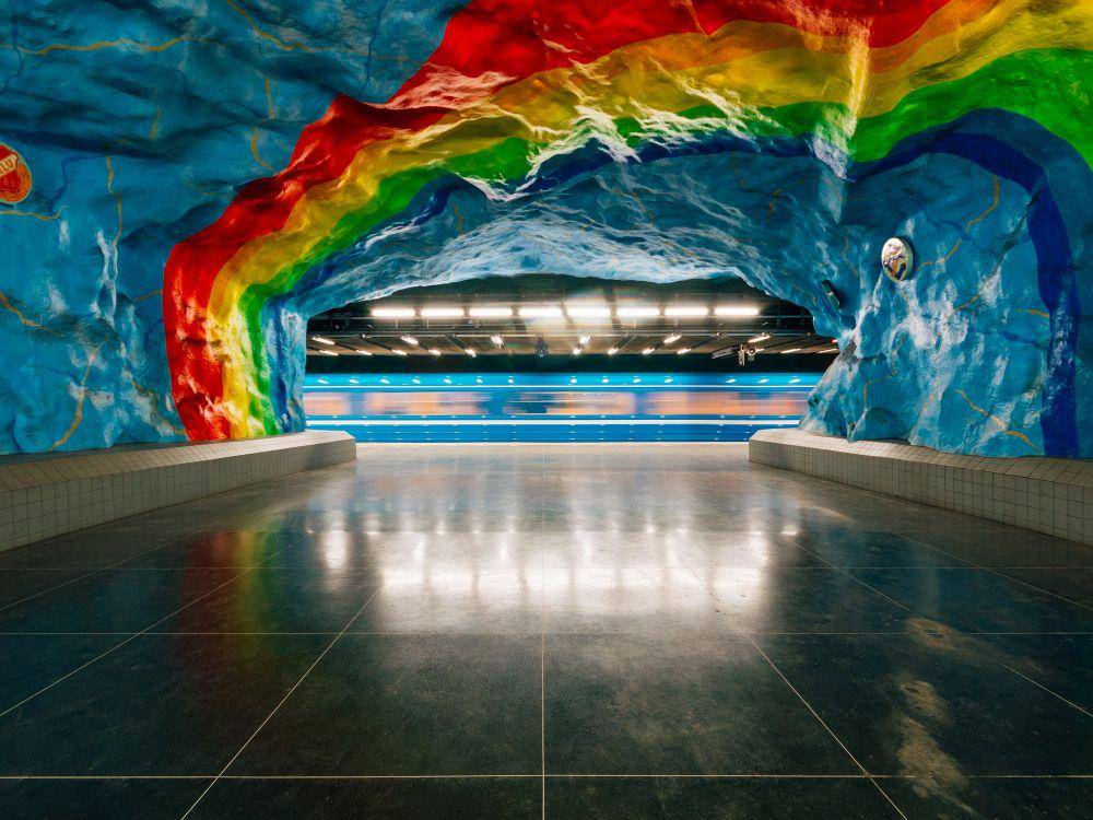 ilustrasi Stasiun Stadion di Stockholm (freepik.com/wirestock )