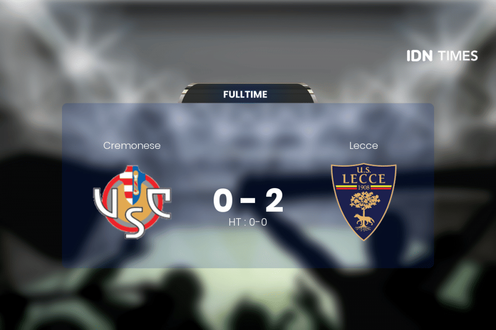 Lecce Permalukan Cremonese di Kandangnya