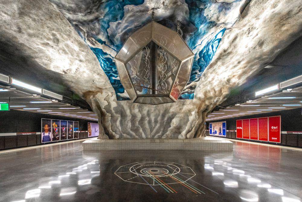 ilustrasi Stasiun Tekniska di Stockholm (unsplash.com/Tom Podmore)