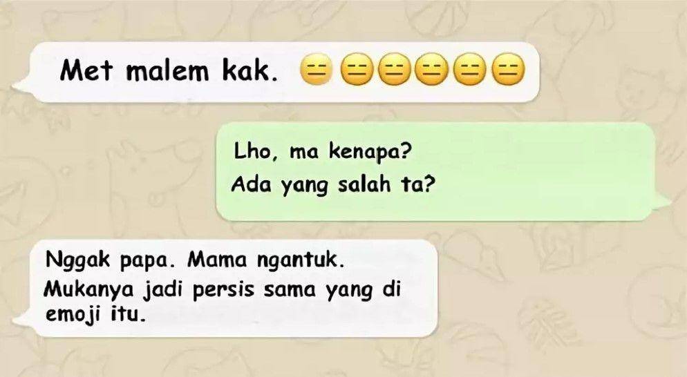 momen salah pilih emoticon (instagram.com/masabodohah)