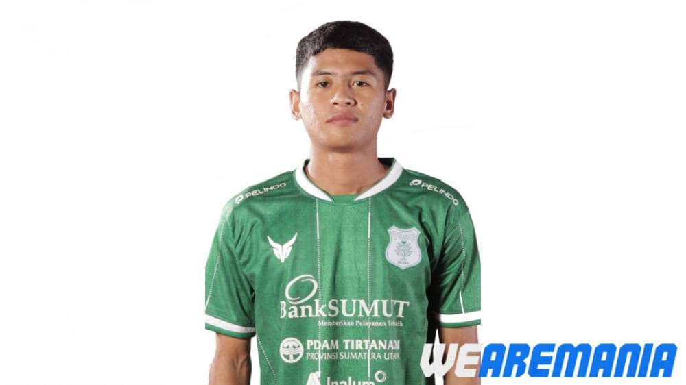 Kevin Armedyah sebagai pemain baru Arema FC dari PSMS Medan di paruh musim Liga 1 2022/2023. (wearemania.net)