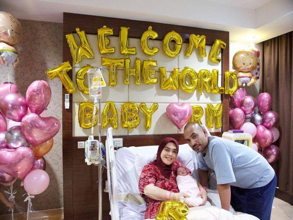 Potret kelahiran baby Raya Maryam (instagram.com/syh55)