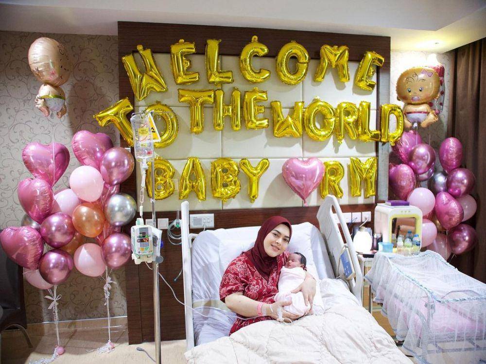 Potret kelahiran baby Raya Maryam (instagram.com/syh55)
