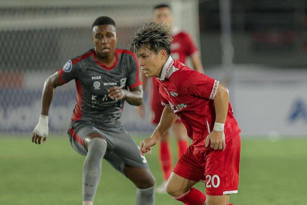 Persis Solo saat menghadapi Madura United di putaran pertama Liga 1 2022/2023. (instagram.com/persisofficial)