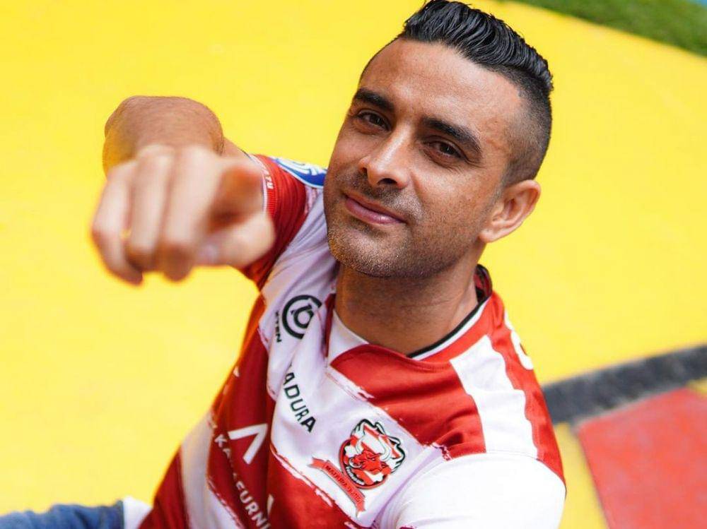 Otavio Dutra sebagai pemain baru Madura United di putaran kedua Liga 1 2022/2023. (instagram.com/maduraunited.fc)