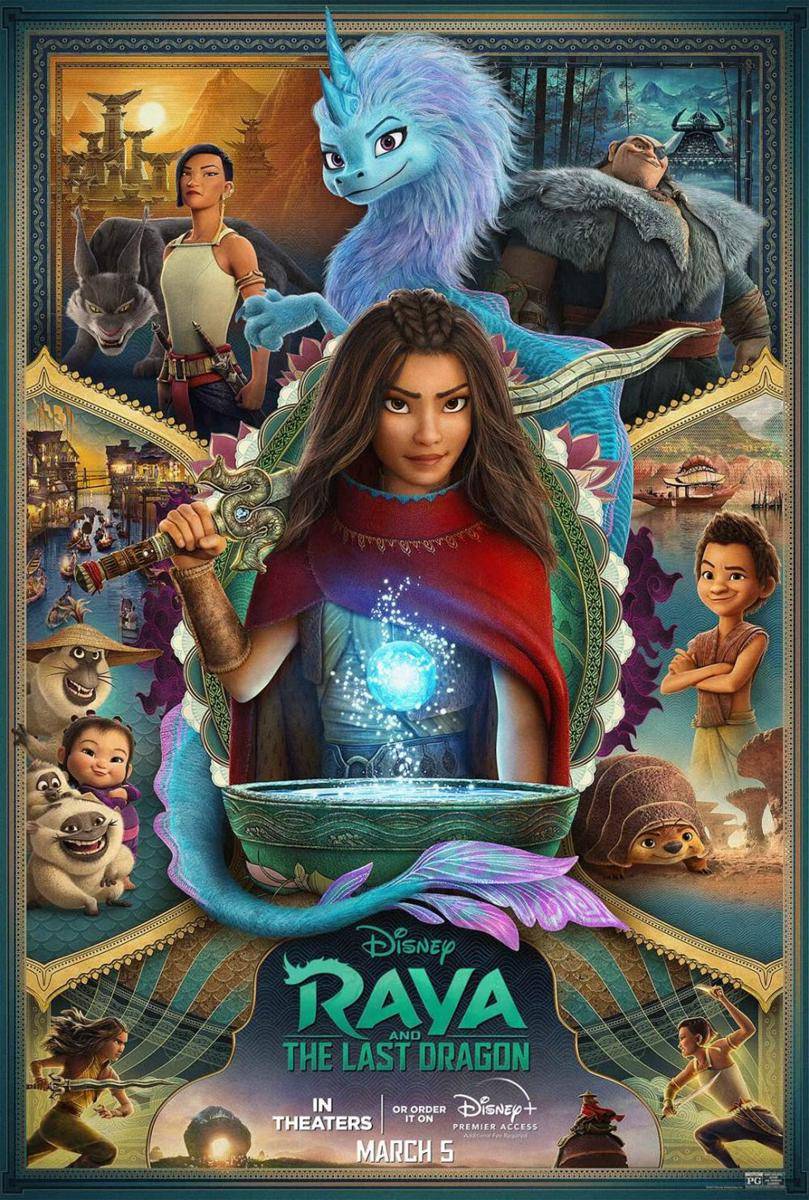 poster film Raya and The Last Dragon (dok. Disney Studio/Raya and The Last Dragon)