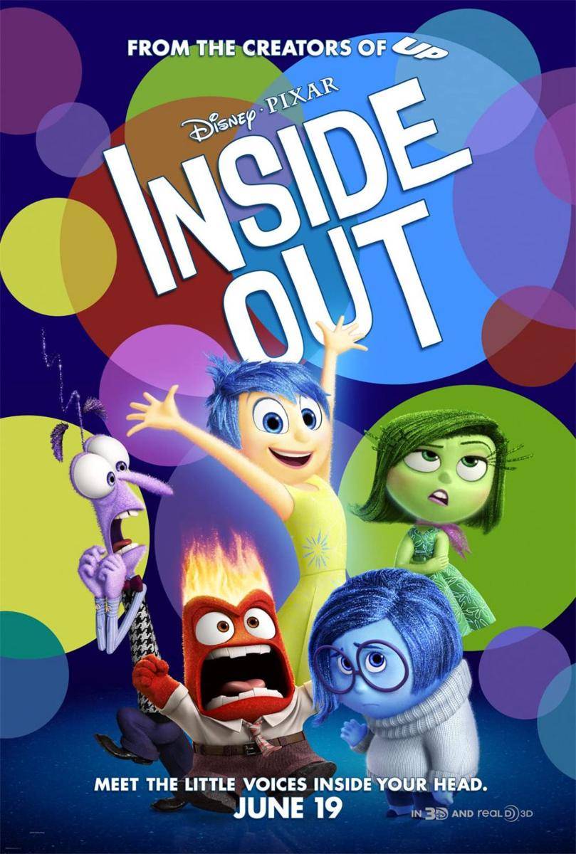 poster film Inside Out (dok. Disney Studio/Inside Out)