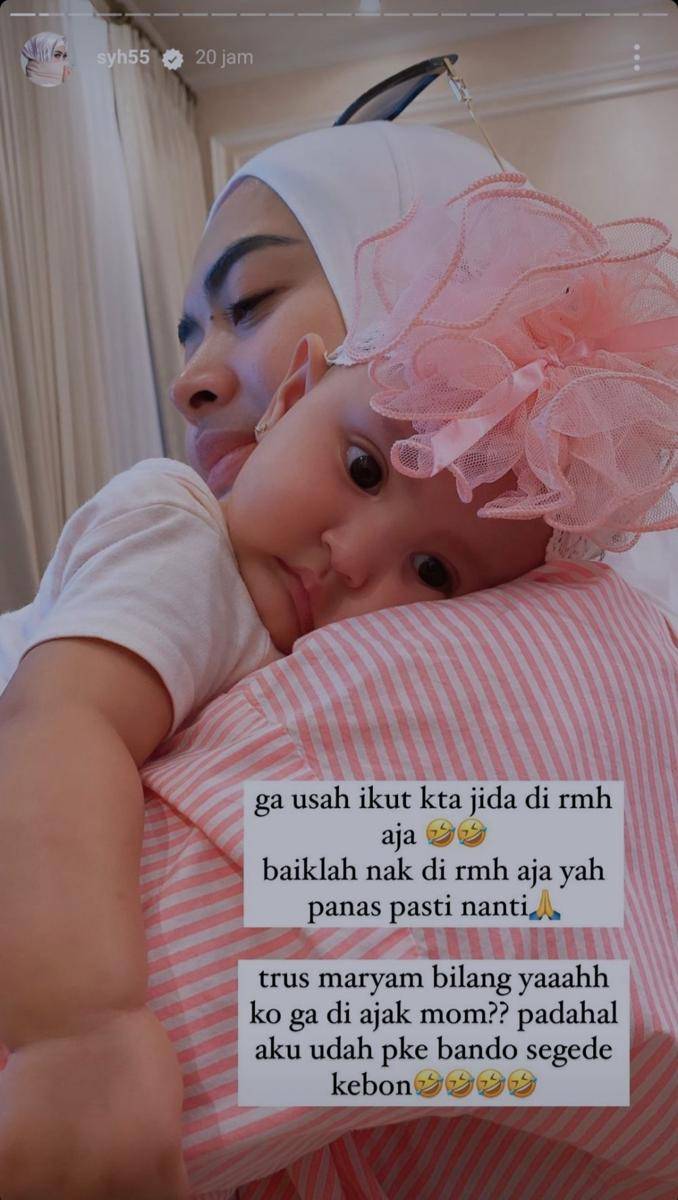 Potret baby Raya Maryam (instagram.com/syh55)