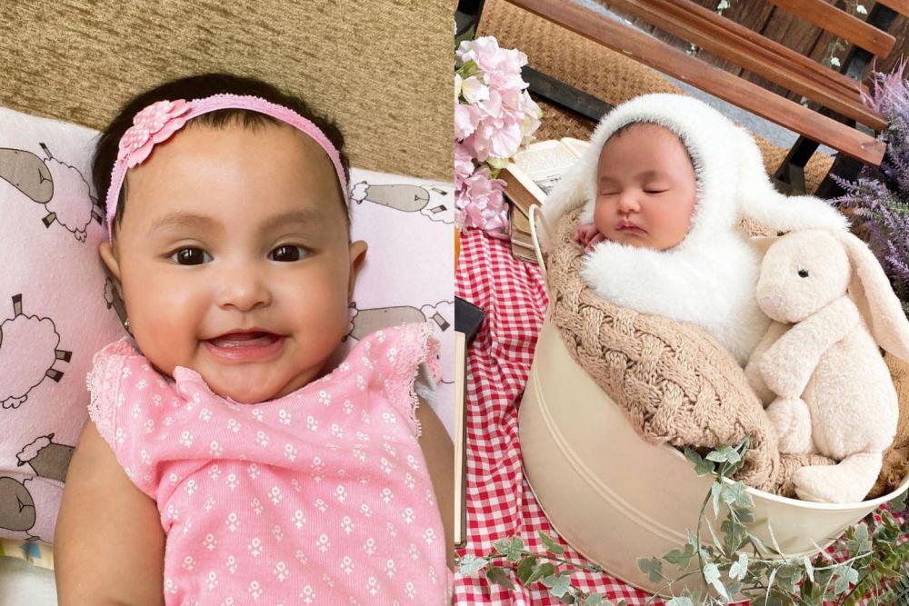 9 Potret Tumbuh Kembang Raya Anak Aisyahrani, Sudah Usia 5 Bulan!