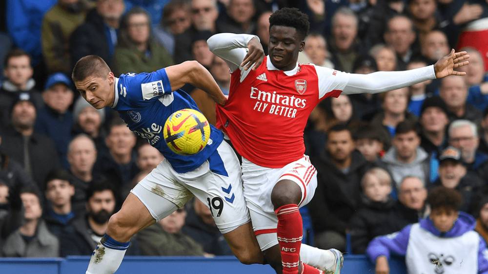 Arsenal melawan Everton di Premier League 2022/2023 (arsenal.com)