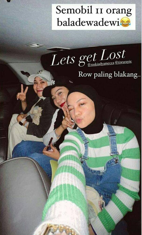 perjuangan Hanung Bramantyo nonton Dewa 19 (instagram.com/zaskiaadyamecca)