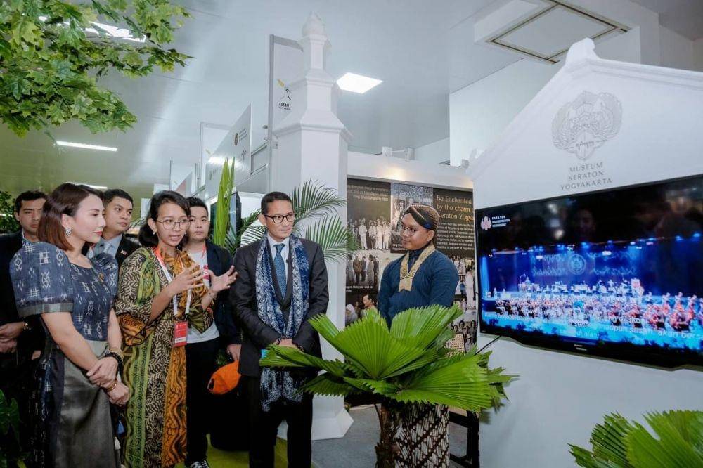 ASEAN Tourism Forum (ATF) di Jogja Expo Center (JEC), Bantul, Yogyakarta. (dok. Kemenparekraf)