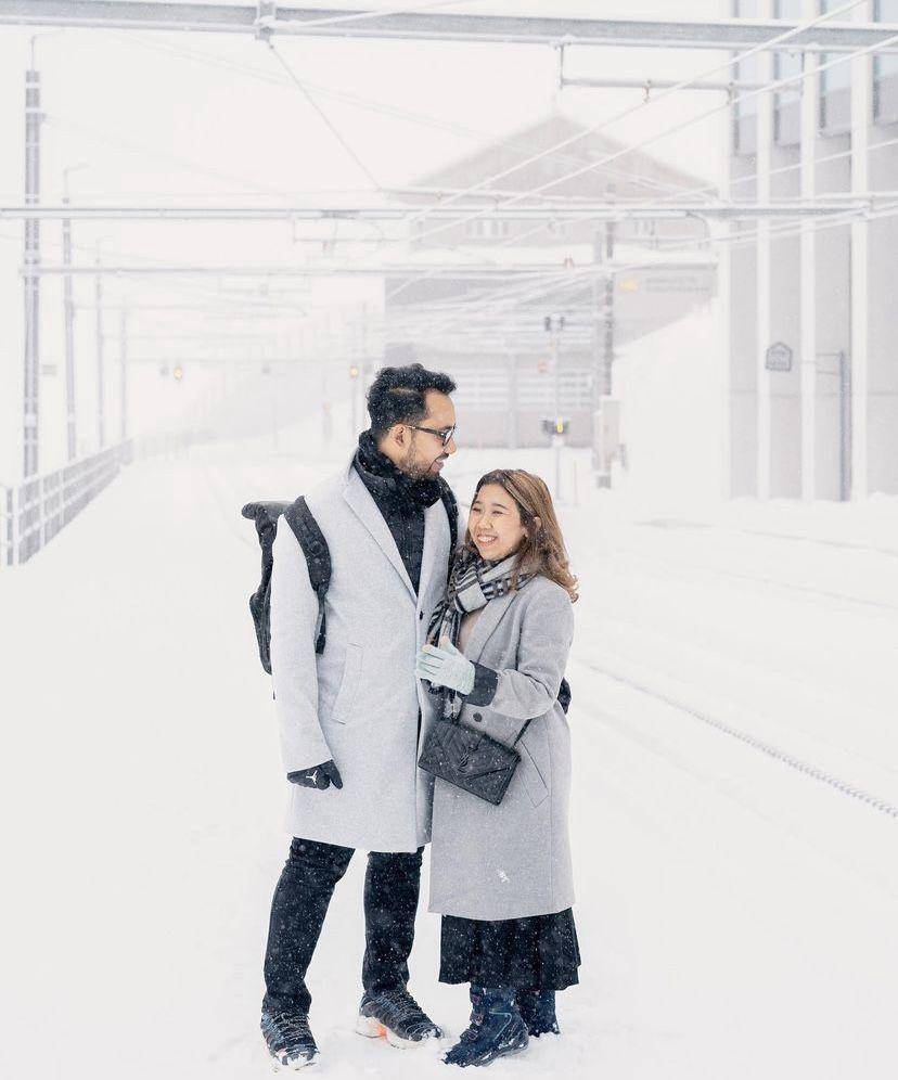 pemotretan honeymoon Kiky Saputri dan Muhammad Khairi (instagram.com/kikysaputrii)