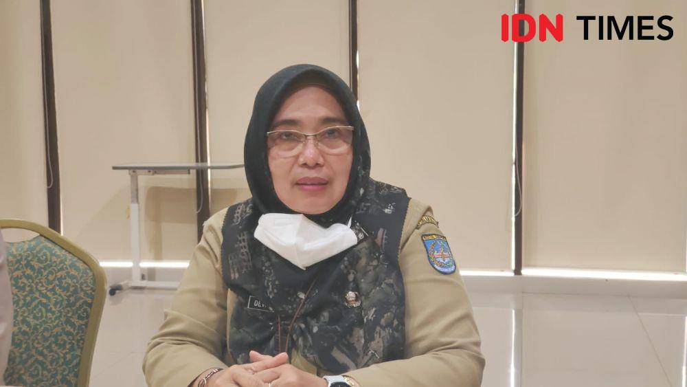 Dirut RSUD KISA, Devi Mayori saat ditemui di ruangan usai melakukan penanganan terhadap anak korban kekerasan ibu kandung. (IDNTimes/Dicky)