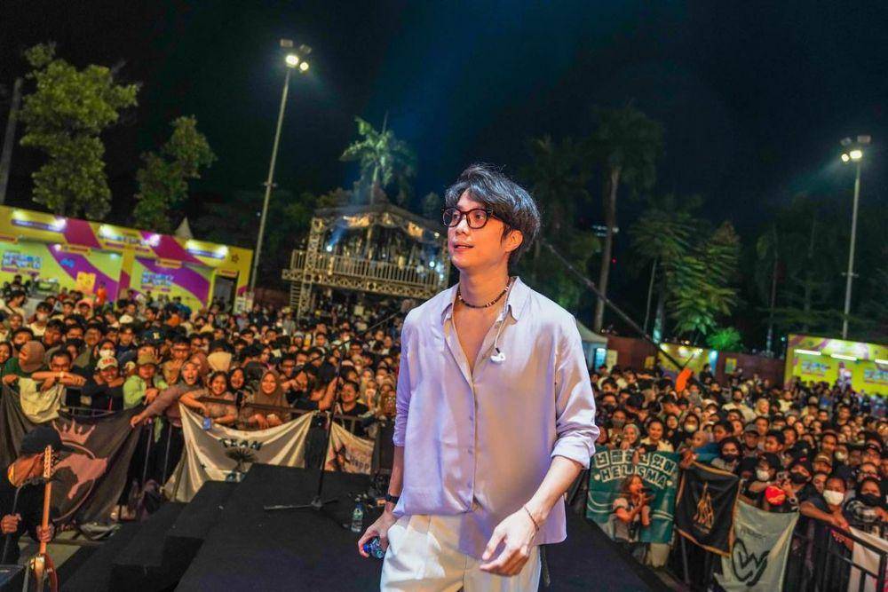 potret Dikta saat manggung (instagram.com/dikta)