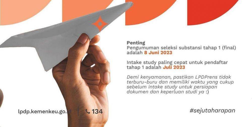 Beasiswa LPDP 2023 (instagram.com/lpdp_ri)