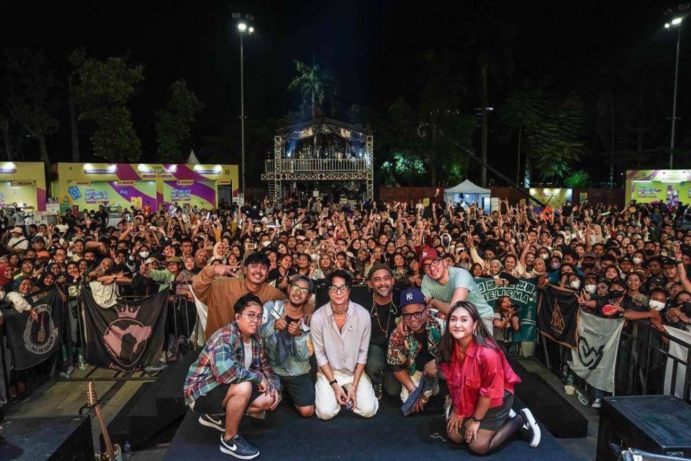 potret Dikta saat manggung (instagram.com/dikta)