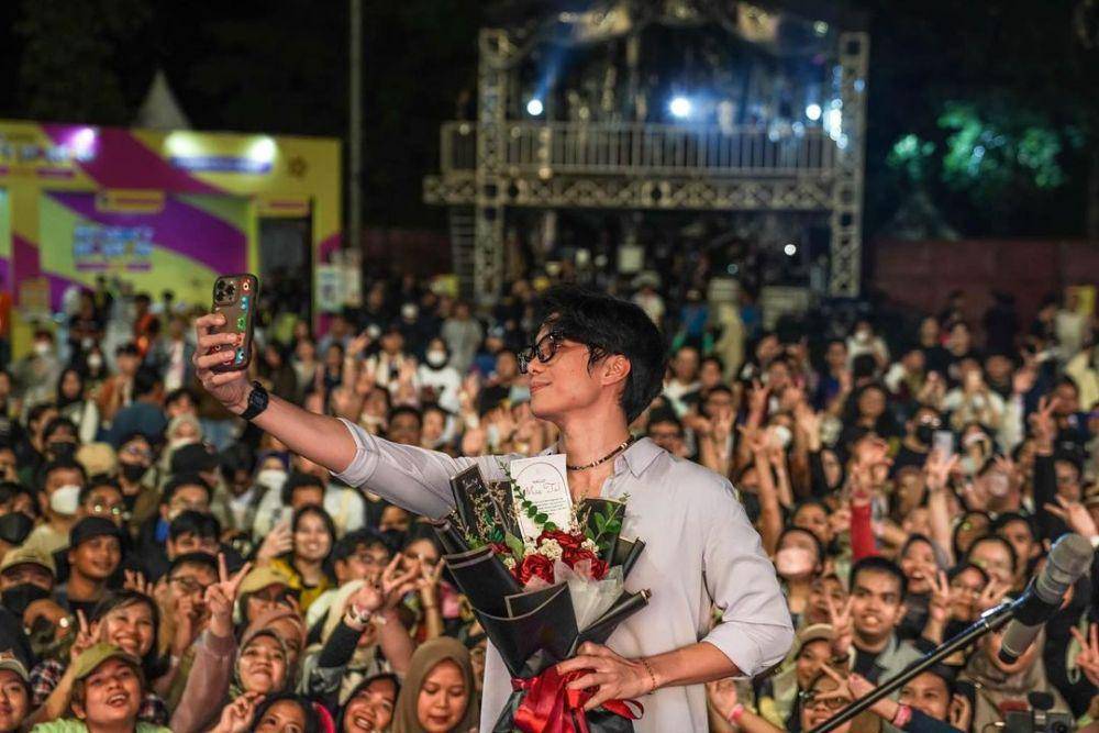 potret Dikta saat manggung (instagram.com/dikta)