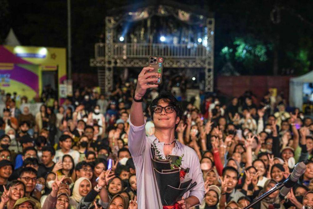 potret Dikta saat manggung (instagram.com/dikta)