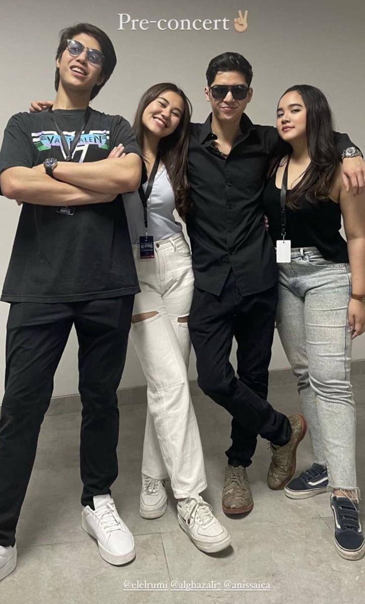 potret Aaliyah Massaid bersama Al dan El (instagram.com/aaliyah.massaid)