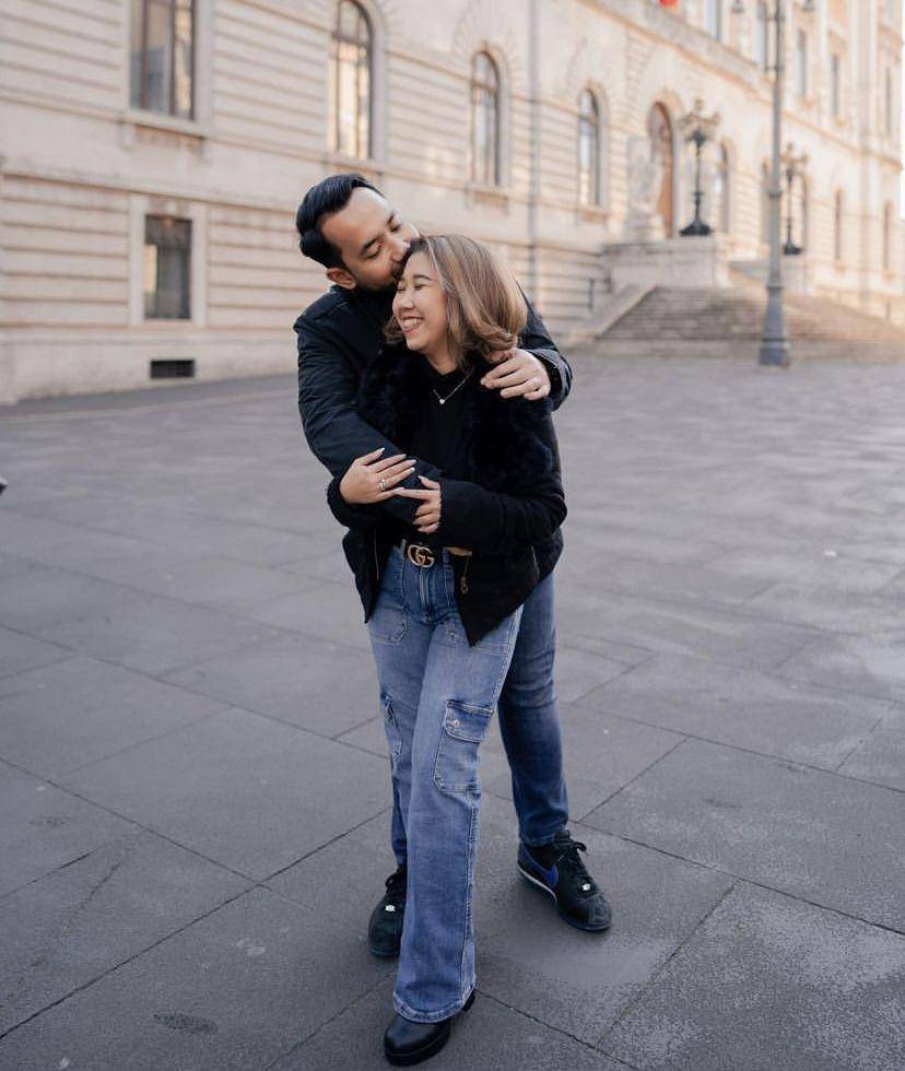 pemotretan honeymoon Kiky Saputri dan Muhammad Khairi (instagram.com/kikysaputrii)