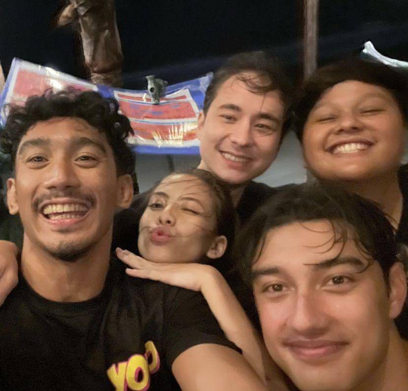 potret di balik layar pemain film YOLO (instagram.com/daffawardhana)