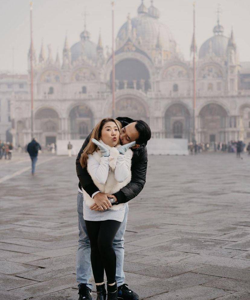 pemotretan honeymoon Kiky Saputri dan Muhammad Khairi (instagram.com/poykhairi)