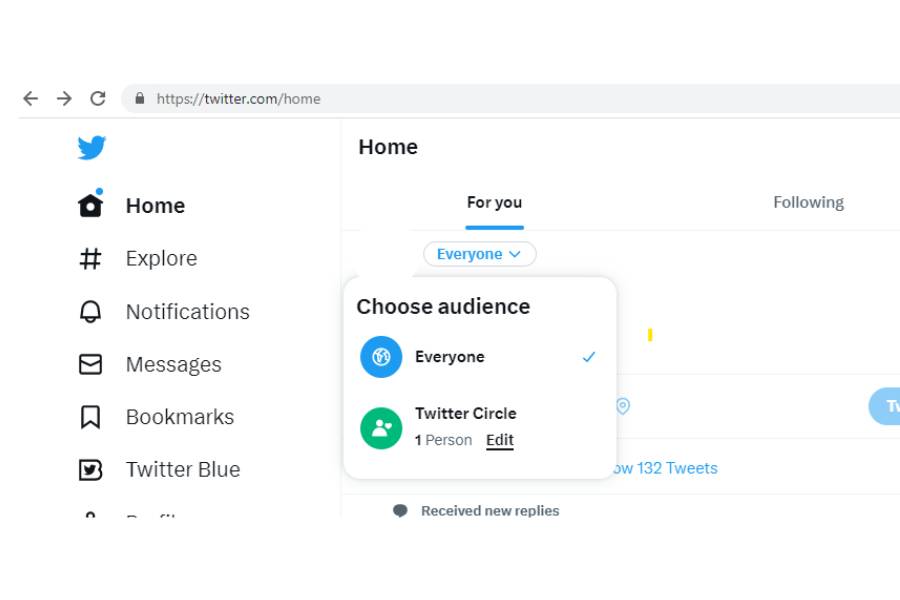 ilustrasi cara mengatur Twitter Circle (IDN Times/Ana Widiawati)
