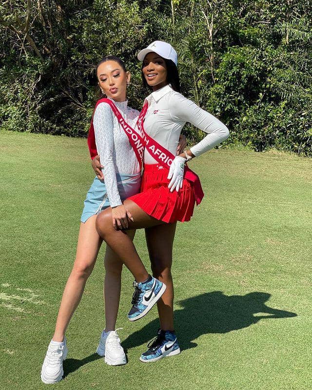 Potret Finalis Miss Charm 2023 saat Bermain Golf (Instagram.com/iam_oliviatan)