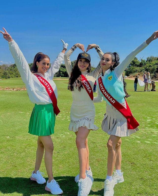 Potret Finalis Miss Charm 2023 saat Bermain Golf (Instagram.com/internationall_poll)