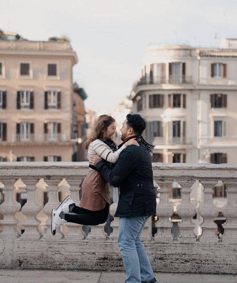 pemotretan honeymoon Kiky Saputri dan Muhammad Khairi (instagram.com/kikysaputrii)