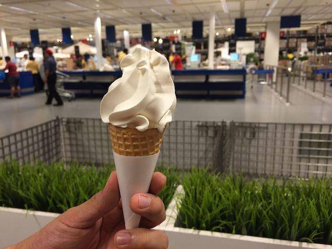 Ilustrasi es krim IKEA (poskod.my)