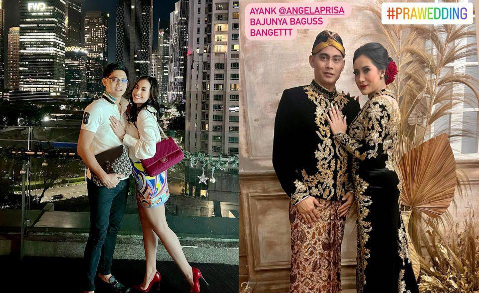 Lepas Masa Janda, 10 Potret Mesra Shinta Bachir dan Indra Kristianto
